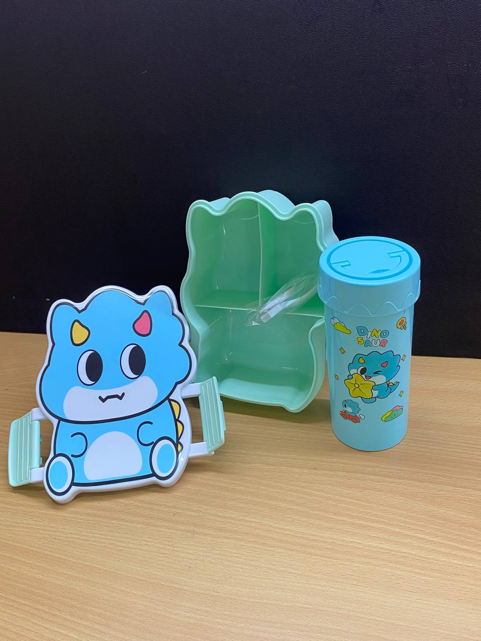 Cute Cartoon Kids Lunch Box with Water Bottle Set | Gift Mitra