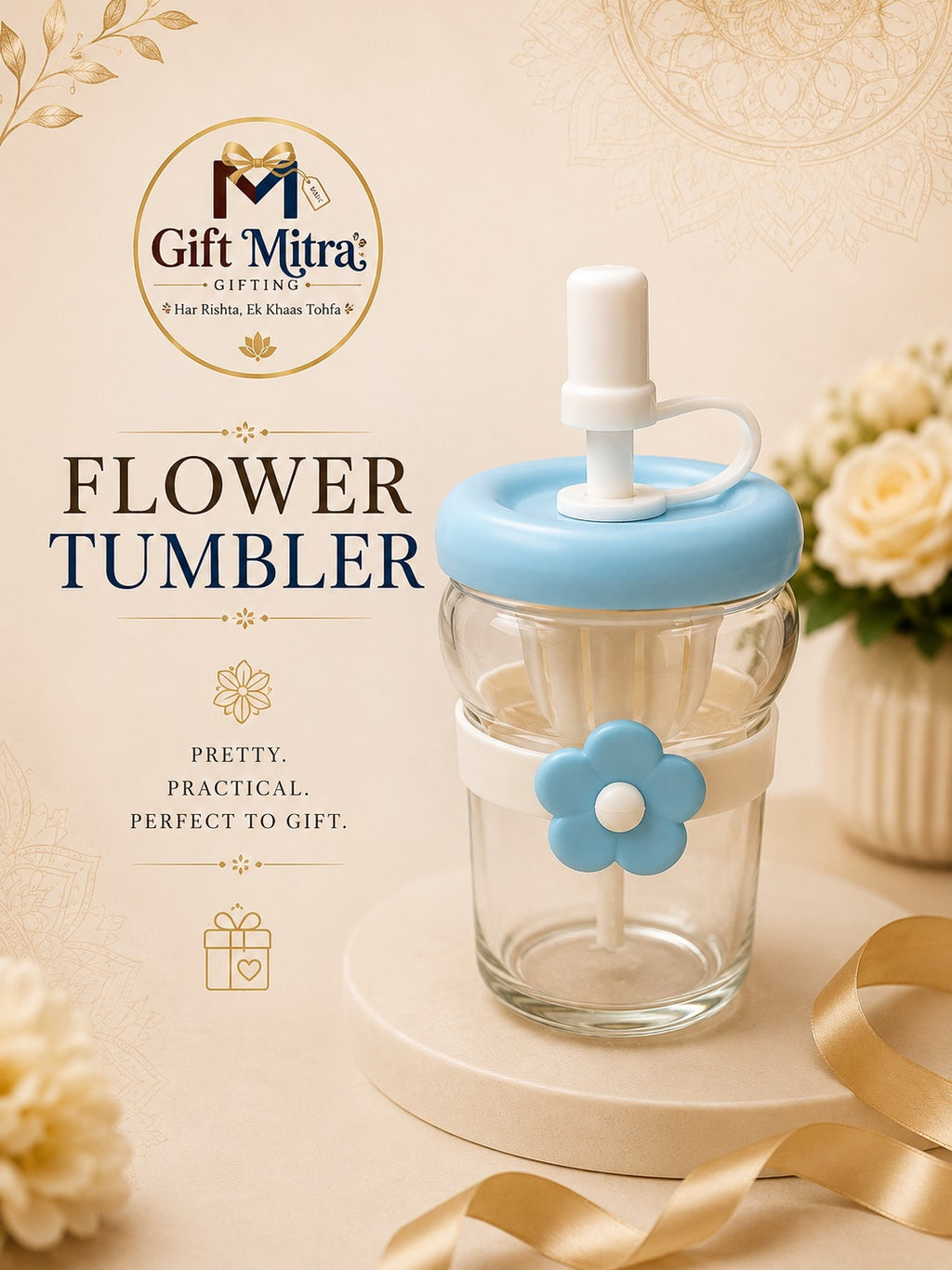 Flower Tumbler