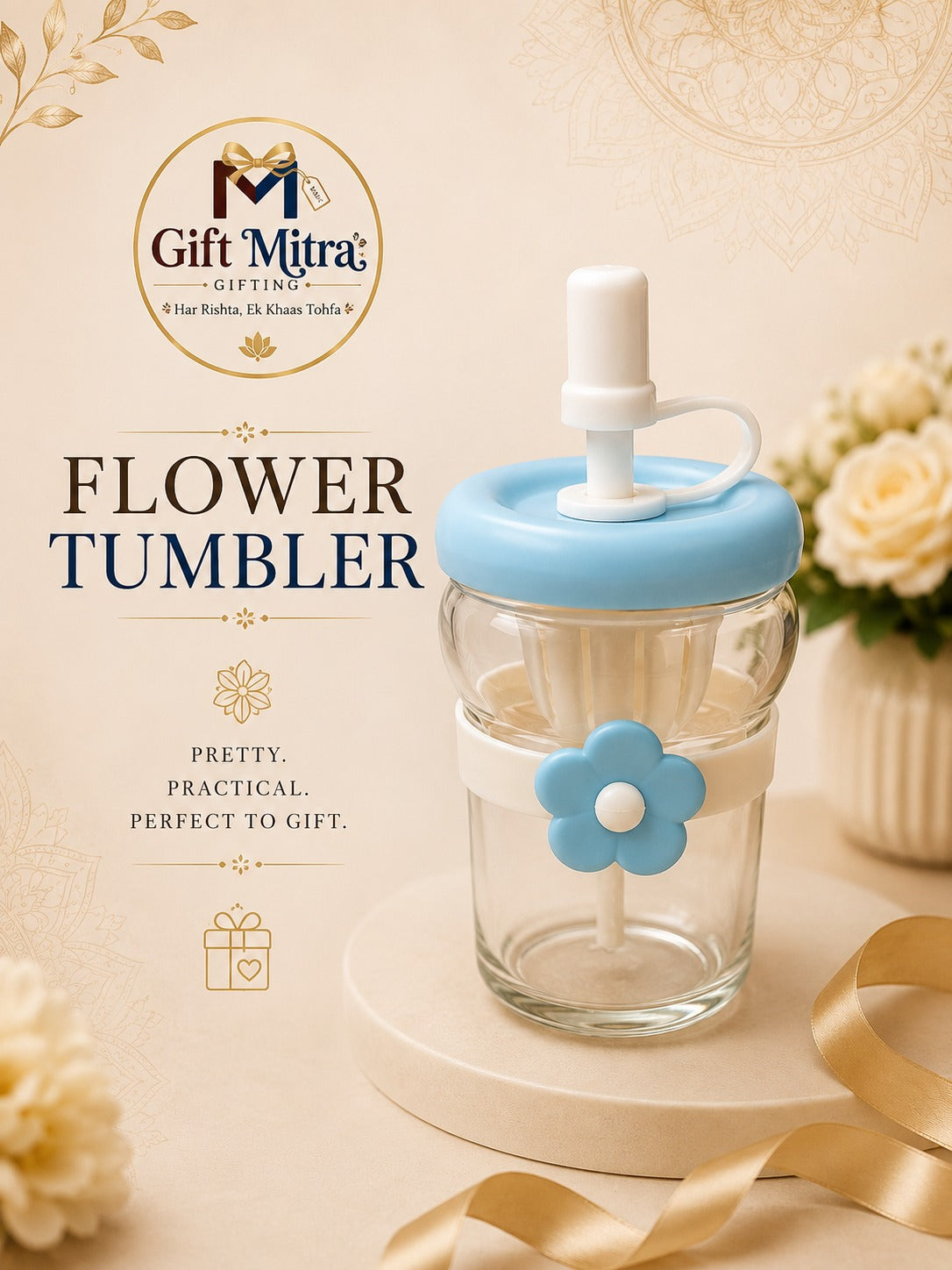 Flower Tumbler