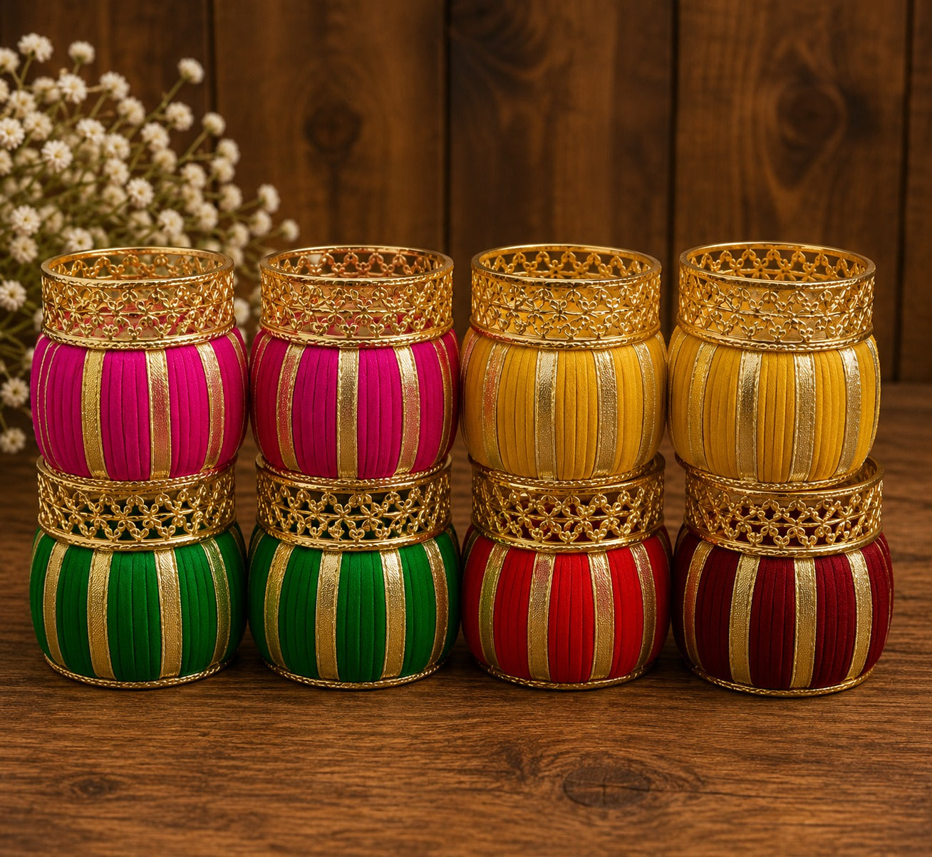Customizable Decorative Matka Candle Holder Set | Handcrafted Festive Tealight Holders for Diwali, Home Décor & Corporate Gifting | Gift Mitra