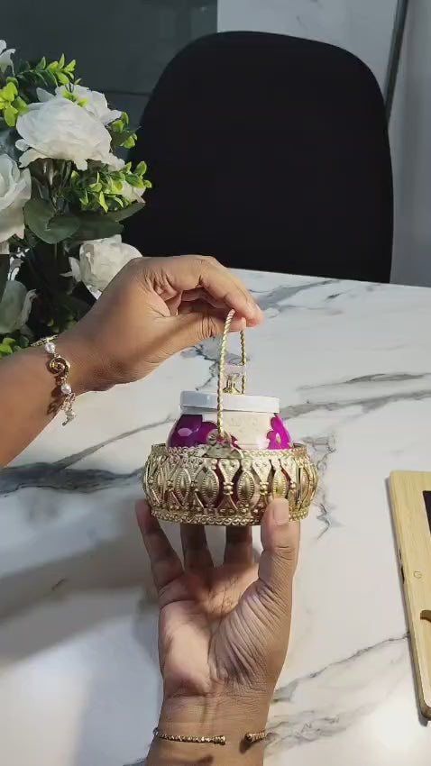 Jar With Basket