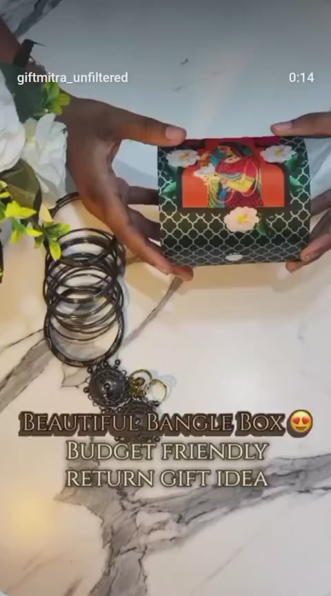 Premium Bangle Storage Box | Jewelry Gift Box | Gift Mitra