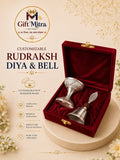 Rudraksh Diya &amp; Bell (Customizable)